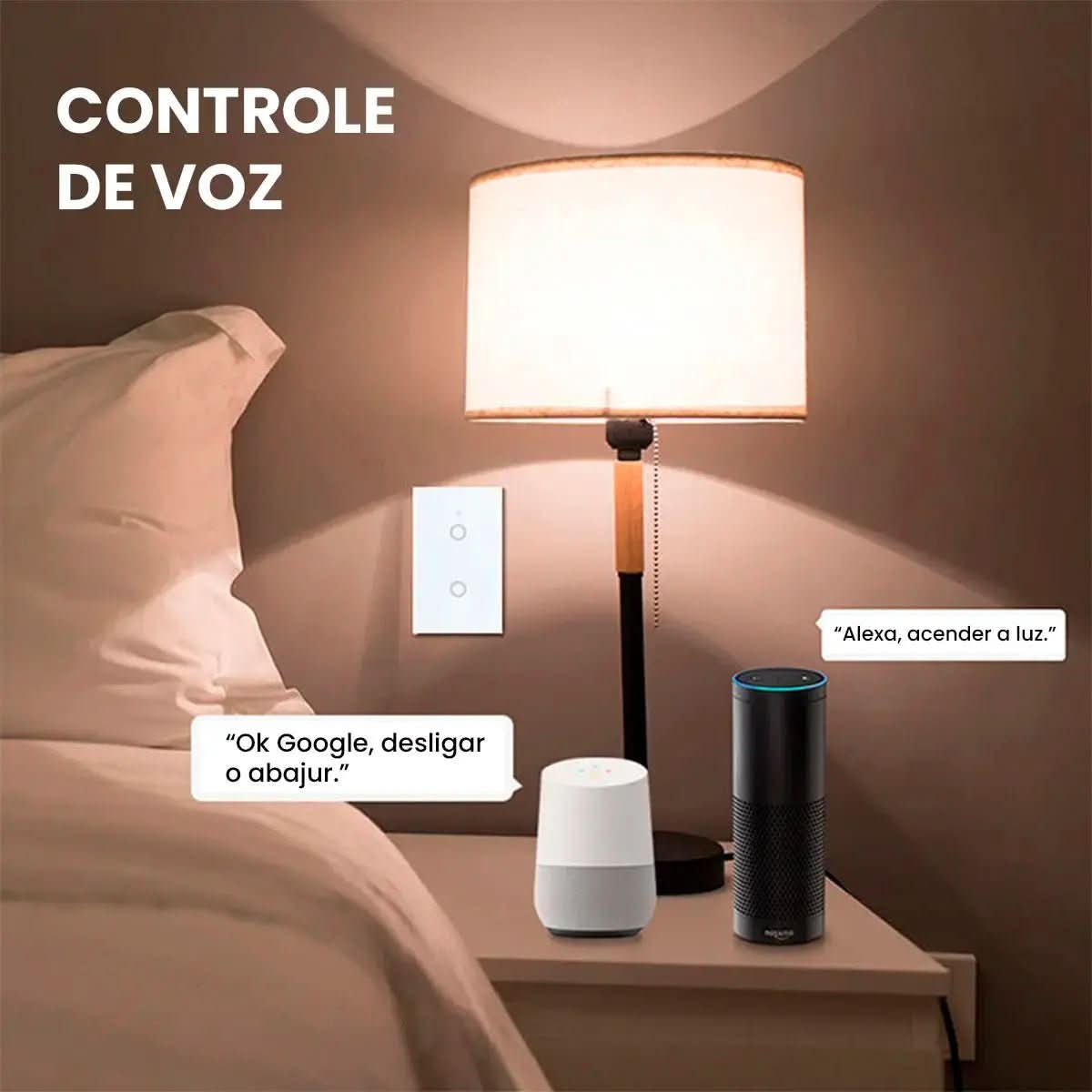 Interruptor Touch Inteligente Wifi - Minha loja