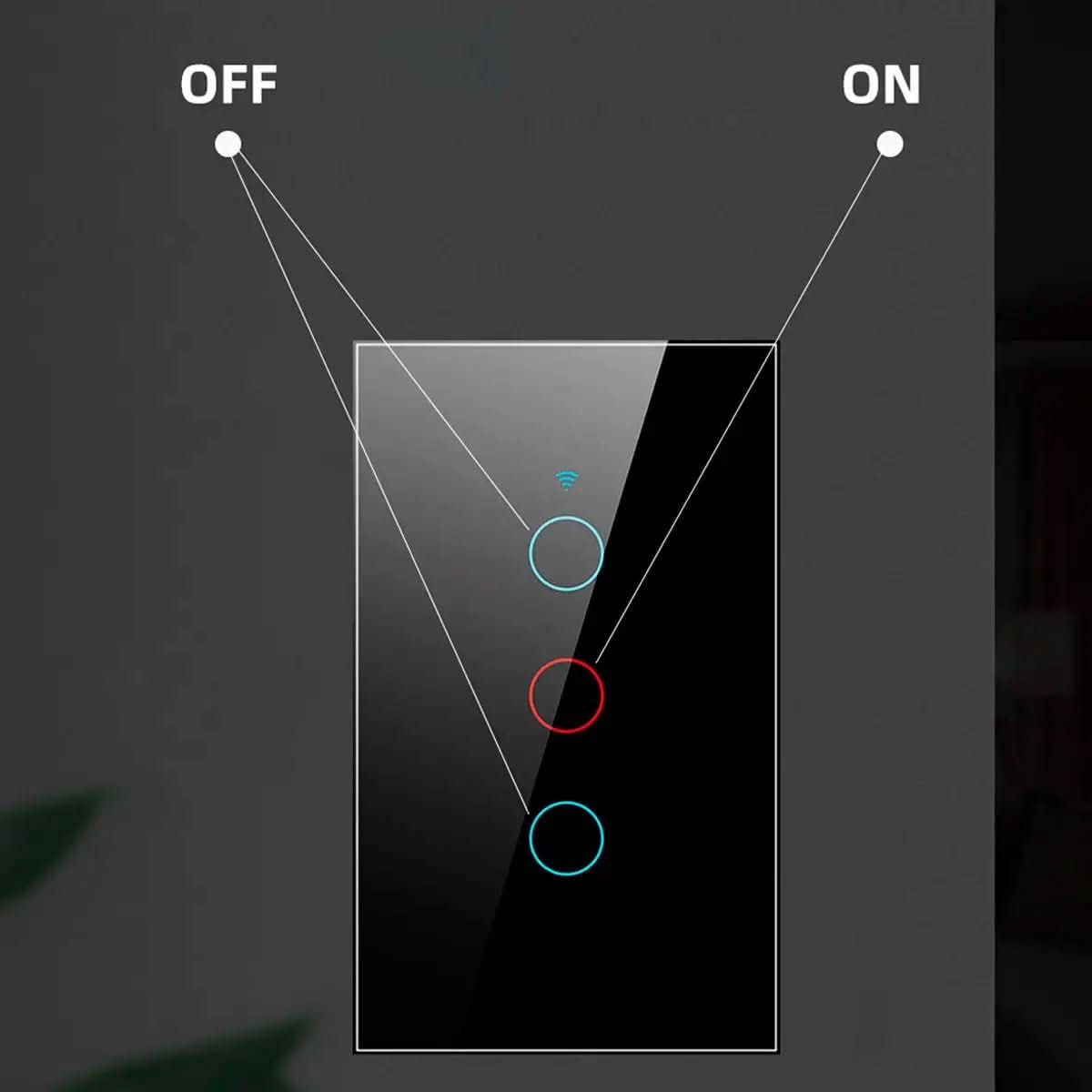 Interruptor Touch Inteligente Wifi - Minha loja