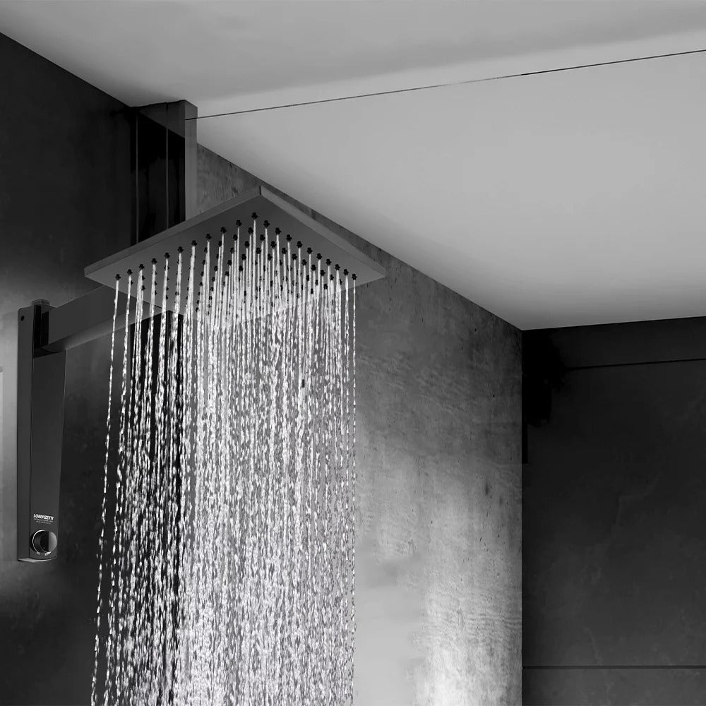 Chuveiro Lorenzetti Acqua Century Eletrônico Preto - Minha loja