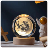Kristall-Tischlampe Sonnensystem