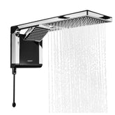 Chuveiro Lorenzetti Acqua Duo Preto e Cromo 7800w 220v - Minha loja