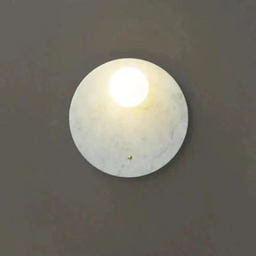 Arandela de Parede Interna Stone – Estilo Contemporâneo em Pedra Natural - Morada Serena