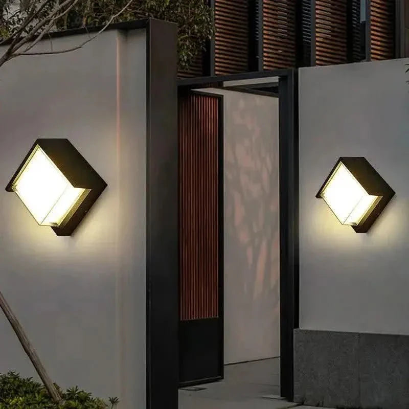 Arandela Externa Jardim – Iluminação Resistente e Elegante para Áreas Externas - Morada Serena