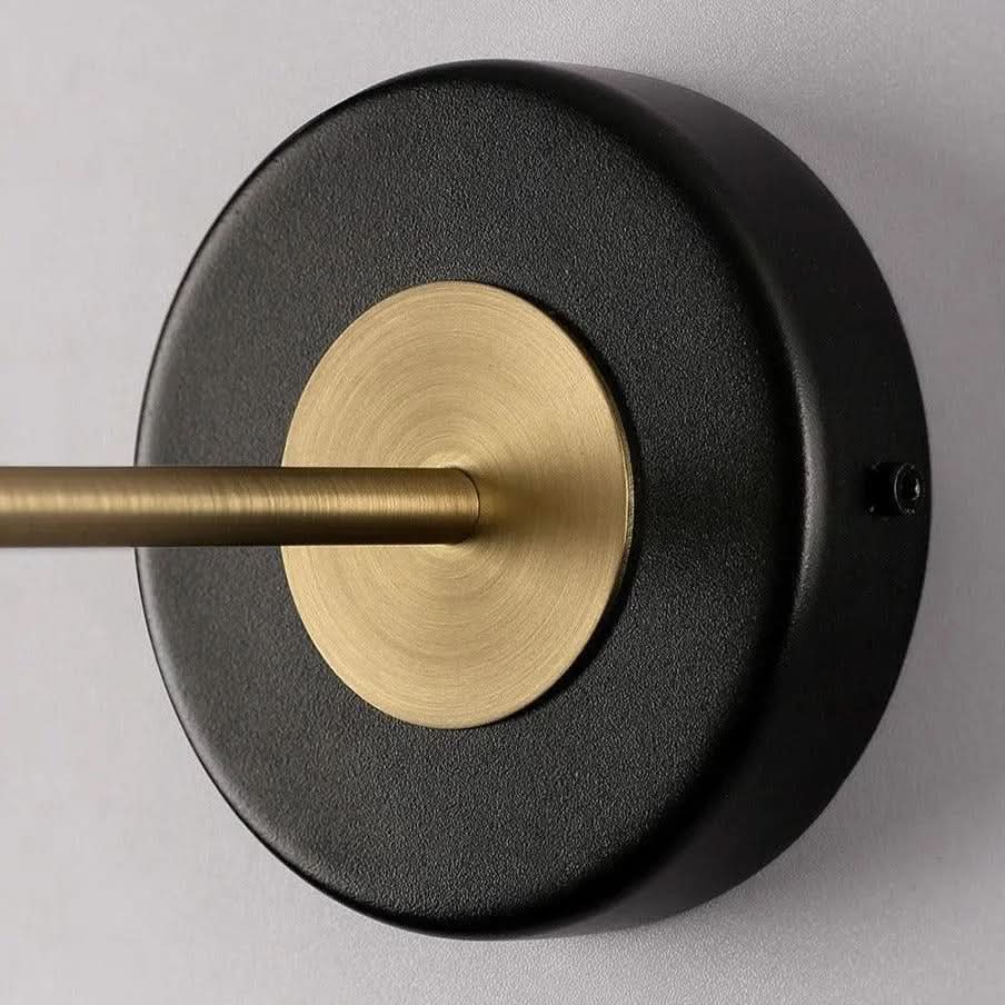 Moderne hängende runde Schlafzimmer-Wandleuchte aus Acryl – Morada Serena