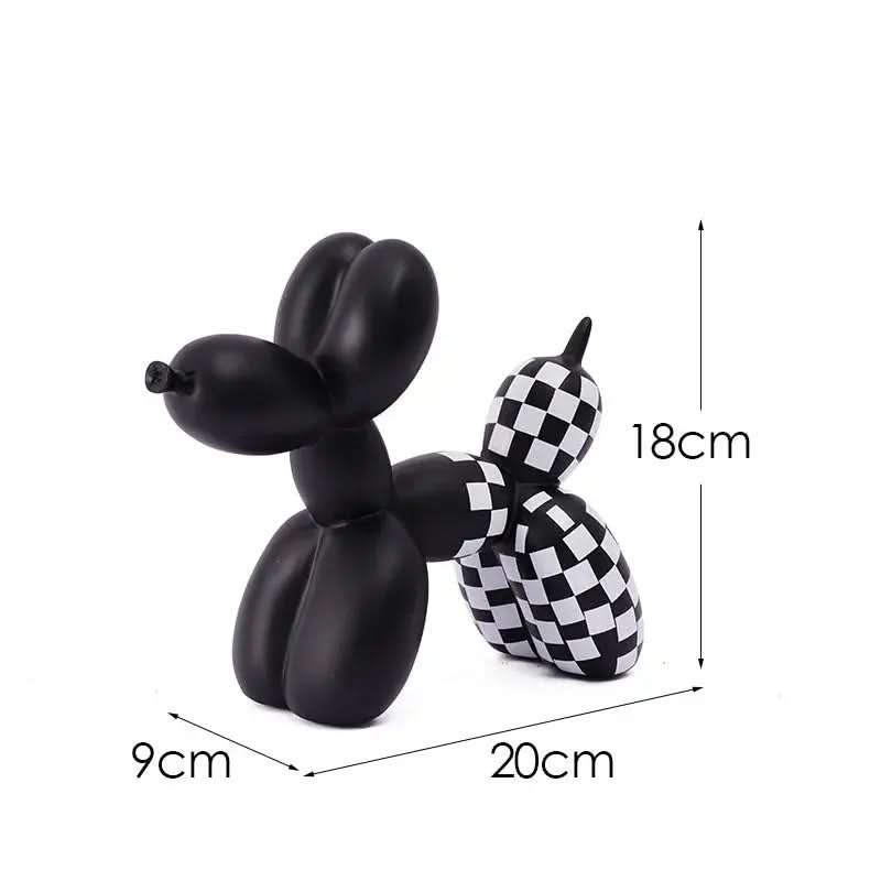 Ballon Dog Decoração Criativa em Resina Estilo Pop Art - Morada Serena