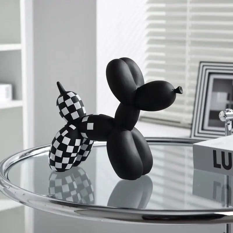 Ballon Dog Decoração Criativa em Resina Estilo Pop Art - Morada Serena