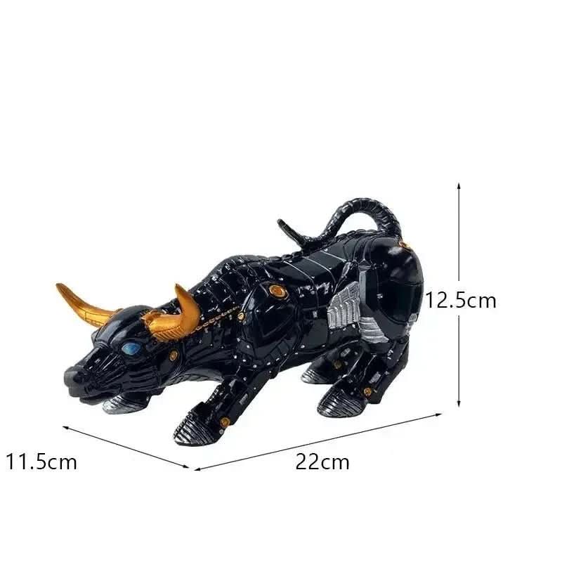 Wall Street Bull-Skulptur – Stärke, Erfolg und Kraft in Ihrer Dekoration – Morada Serena