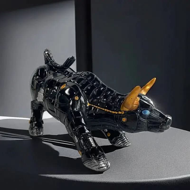 Wall Street Bull-Skulptur – Stärke, Erfolg und Kraft in Ihrer Dekoration – Morada Serena