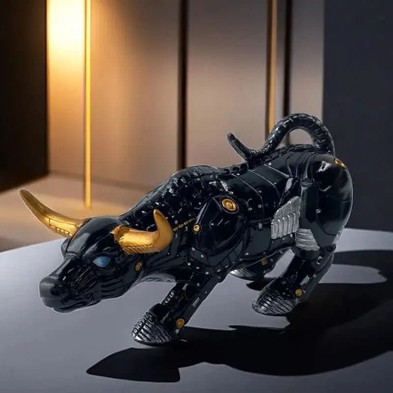 Wall Street Bull-Skulptur – Stärke, Erfolg und Kraft in Ihrer Dekoration – Morada Serena