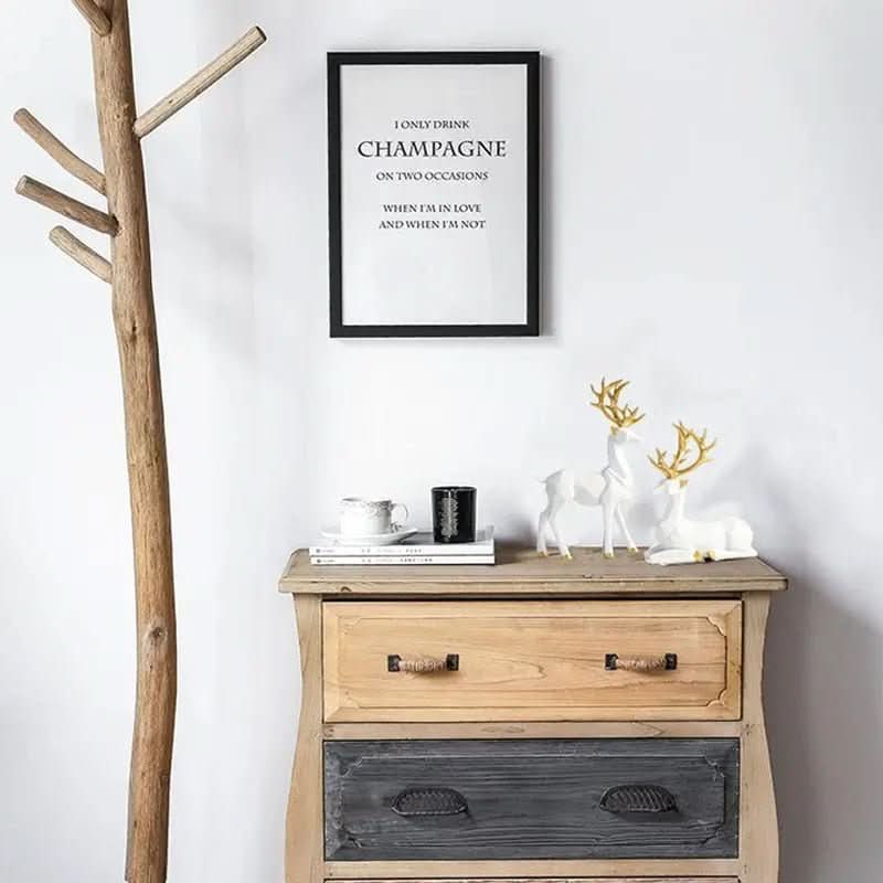 Dekorative Rentier-Skulptur-Figur, 2 Stück – Morada Serena