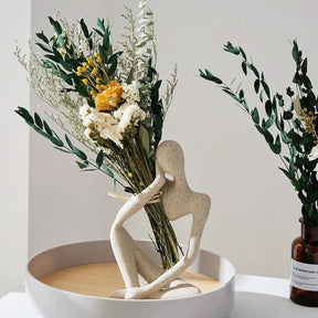 Estatueta Decorativa Pensamento – Elegância Minimalista | Morada Serena - Morada Serena