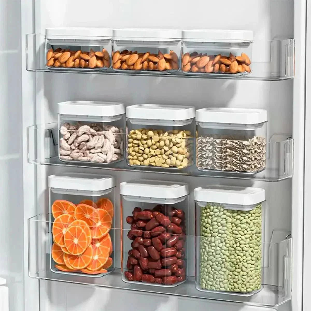 Set mit luftdichten Töpfen, 4-teilig – Perfekte Organisation und Konservierung – Morada Serena