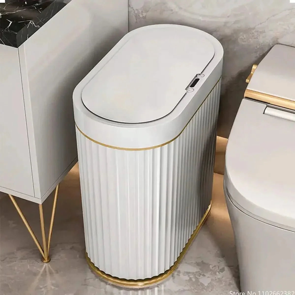 Lixeira Automática Para Banheiro Com Sensor – Higiene e Tecnologia no Seu Banheiro - Morada Serena