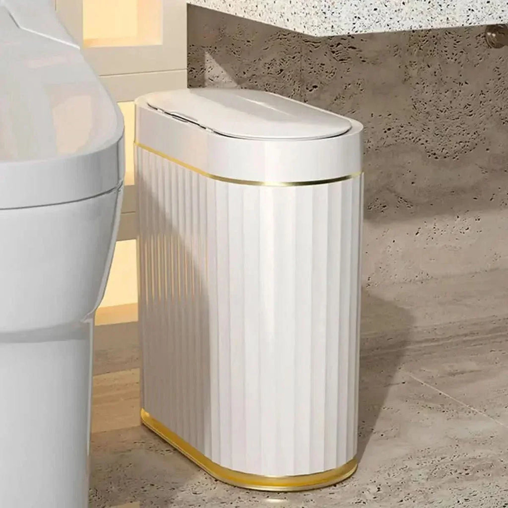 Automatischer Badezimmer-Mülleimer mit Sensor – Hygiene und Technologie in Ihrem Badezimmer – Morada Serena