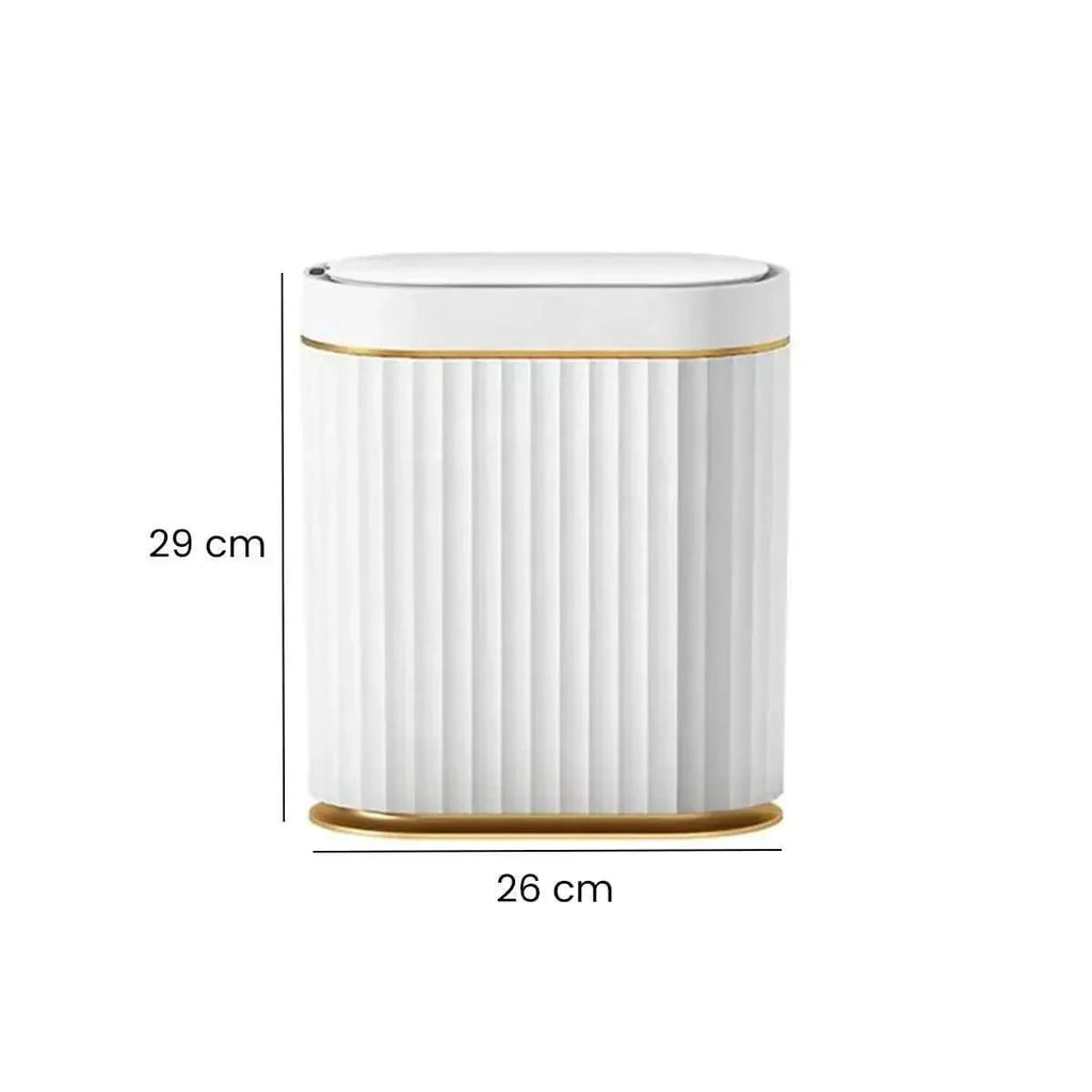 Automatischer Badezimmer-Mülleimer mit Sensor – Hygiene und Technologie in Ihrem Badezimmer – Morada Serena