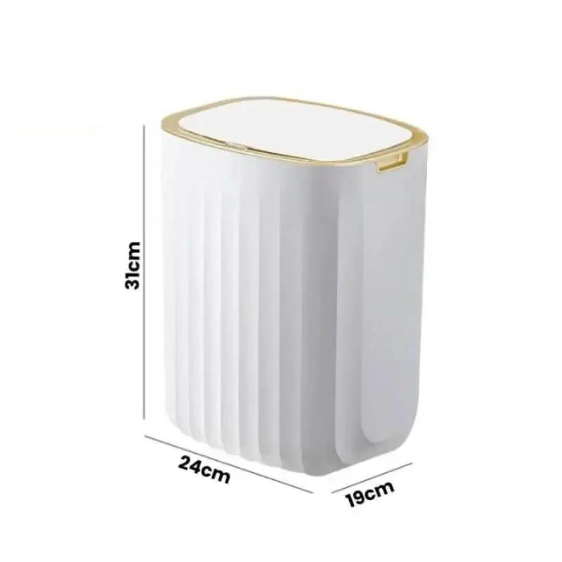 Automatischer Badezimmer-Mülleimer mit intelligentem Bewegungssensor – Morada Serena