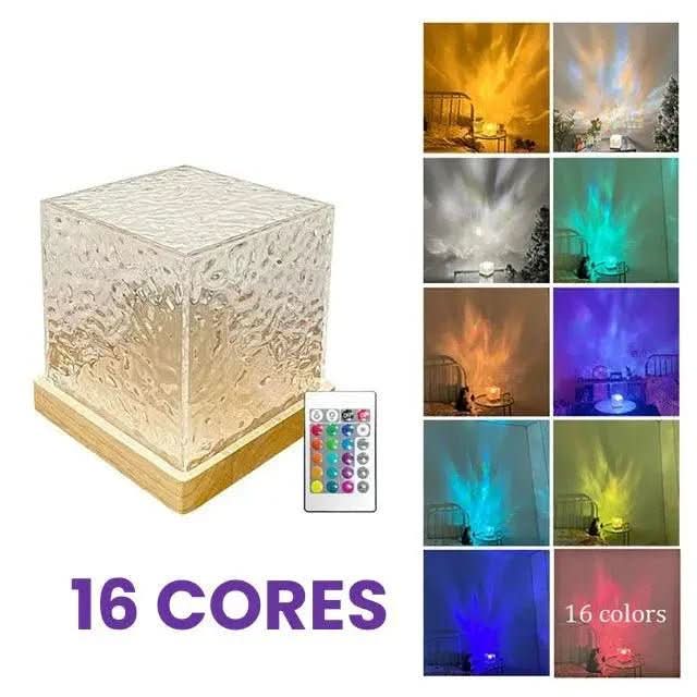 Aurora Borealis Tischlampe - Morada Serena