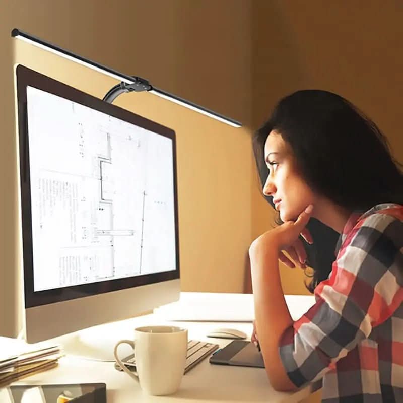 Flexible Aluminium-Büro-LED-Tischlampe – Morada Serena