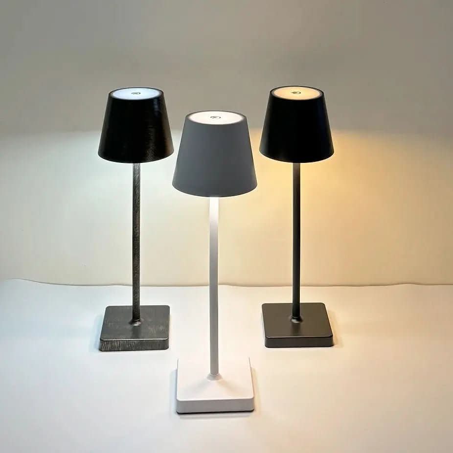 Dimmbare kabellose Tischleuchte – Modernität mit Lichtsteuerung – Morada Serena