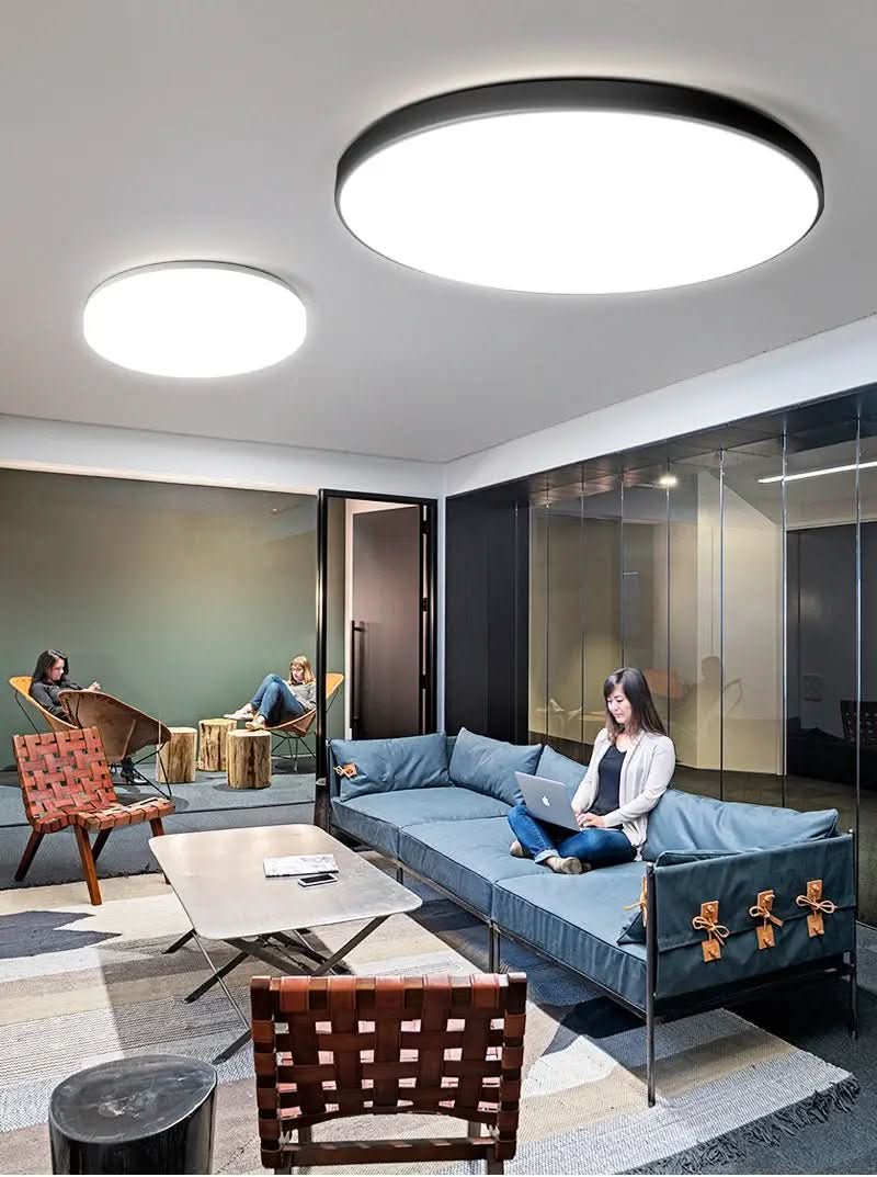 Plafon Led Overlay Deckenleuchte, dekorativ, modern, rund – Morada Serena