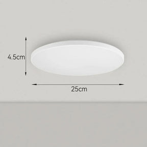 Luminária de Teto Plafon Led Sobrepor Decorativa Moderna Redonda - Morada Serena