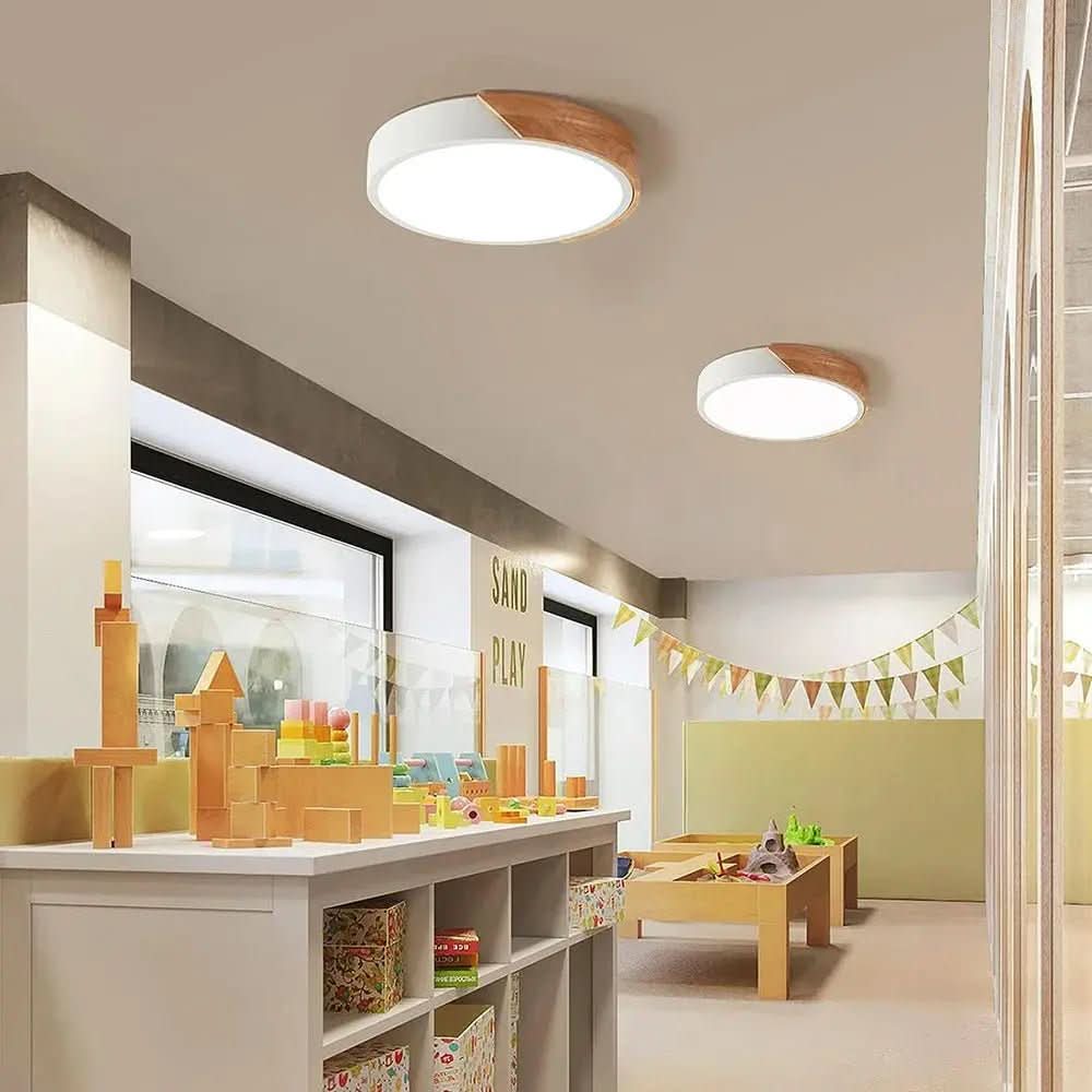 Runde LED-Plafon-Deckenleuchte im nordischen Stil – Morada Serena