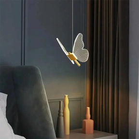 Luminária Pendente Borboleta Crystal Light - Morada Serena