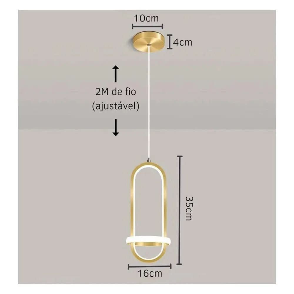 Zeitgenössische nordische Pendelleuchte – Morada Serena
