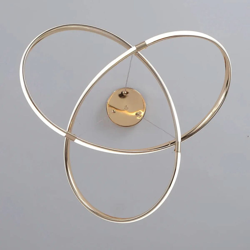 Moderner kreisförmiger Doppel-LED-Hängeleuchter – Anspruchsvolle und elegante Beleuchtung – Morada Serena