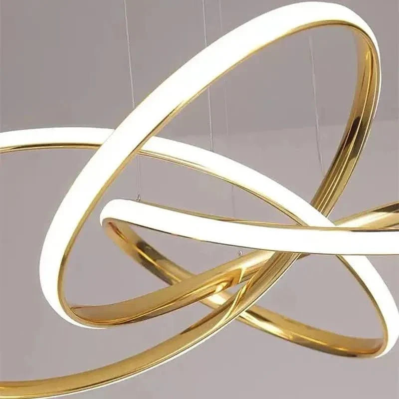 Lustre para Sala de Estar Executiva Golden Evolut - Morada Serena