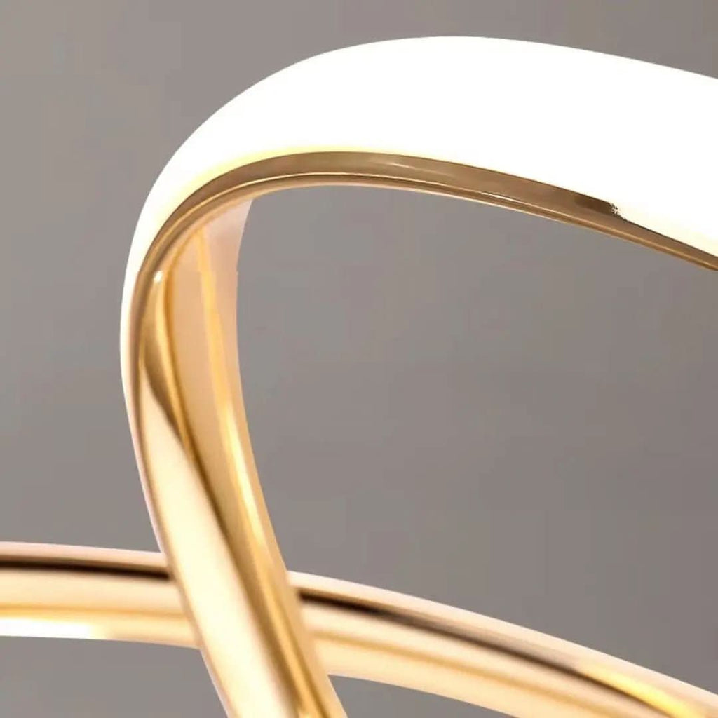 Lustre para Sala de Estar Executiva Golden Evolut - Morada Serena