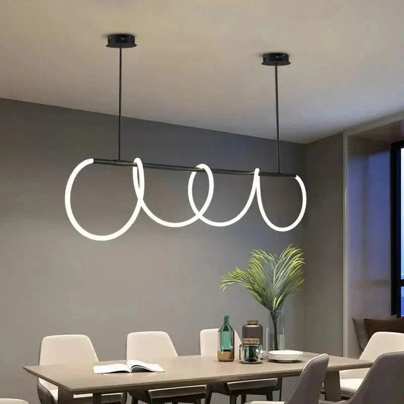 Moderner LED-Hängeleuchter für Wohnzimmer | Elegante und funktionale Beleuchtung – Morada Serena