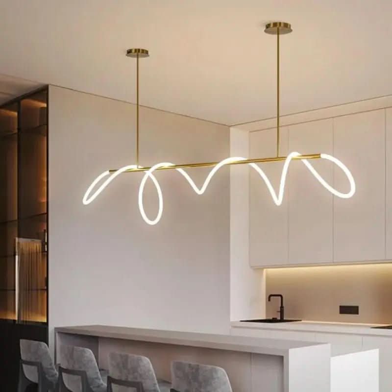 Moderner LED-Hängeleuchter für Wohnzimmer | Elegante und funktionale Beleuchtung – Morada Serena