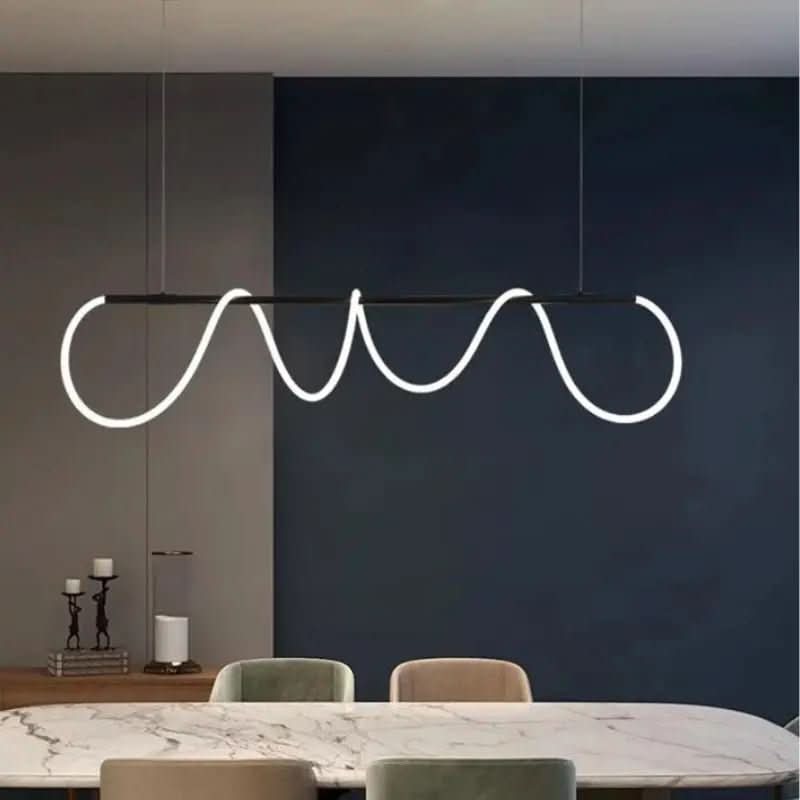 Moderner LED-Hängeleuchter für Wohnzimmer | Elegante und funktionale Beleuchtung – Morada Serena