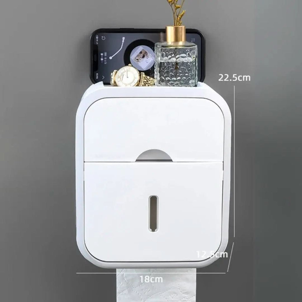 Multifunktionaler Toilettenpapierhalter – Organisation und Praktikabilität | Morada Serena - Morada Serena