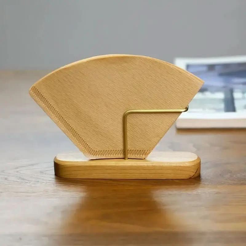 Kaffeefilterhalter aus Holz, Papierfilterhalter | Organisieren Sie Ihren Kaffee mit Stil und Praktikabilität – Morada Serena