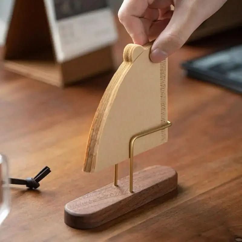 Kaffeefilterhalter aus Holz, Papierfilterhalter | Organisieren Sie Ihren Kaffee mit Stil und Praktikabilität – Morada Serena