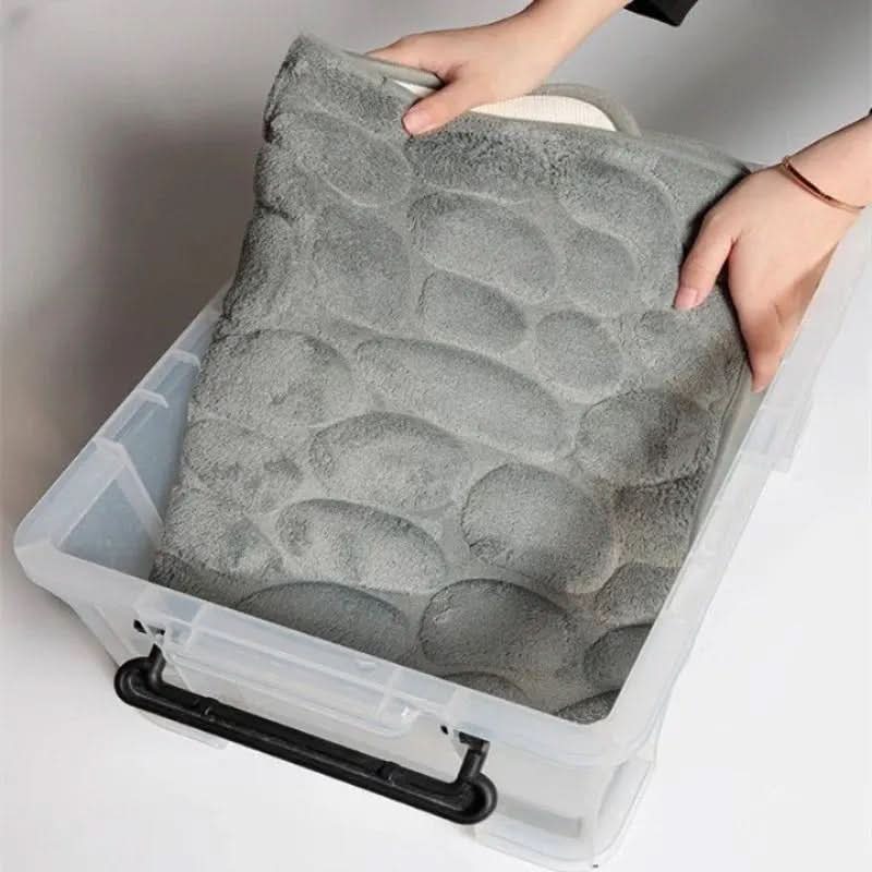 Saugfähiger und weicher rutschfester Badezimmerteppich 60 x 40 cm – Sicherheit und Komfort – Morada Serena