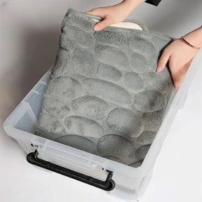 Tapete Para Banheiro Antiderrapante Absorvente e Macio 60x40cm – Segurança e Conforto - Morada Serena