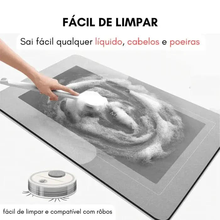 Tapete Para Cozinha Antiderrapante Absorvente - Morada Serena