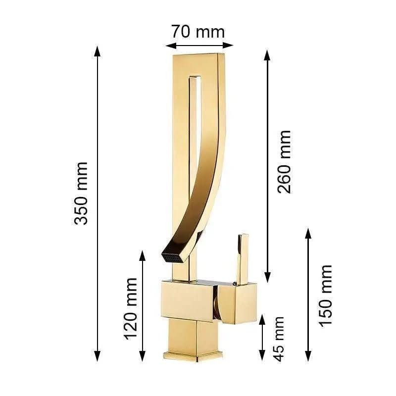 Gourmet Einhebel-Badezimmerarmatur - Lyon - Morada Serena