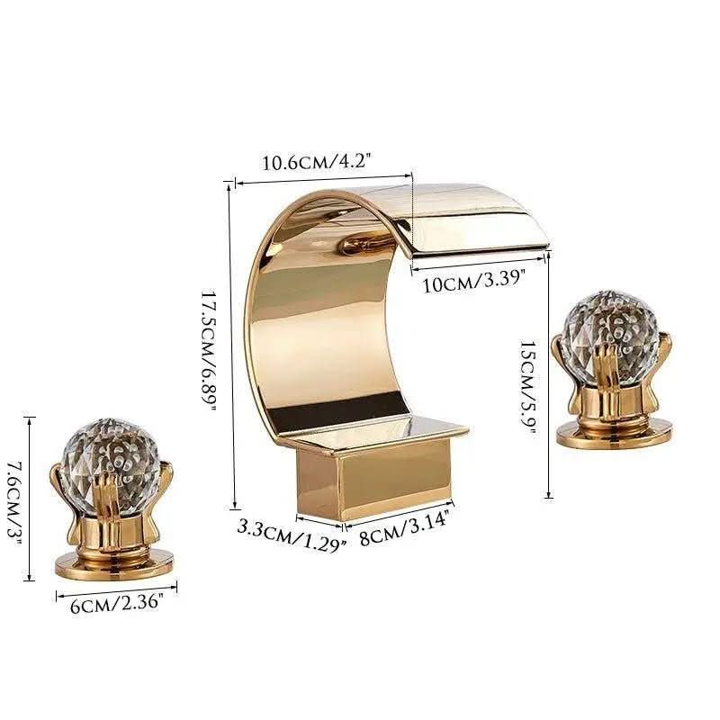 Gourmet-Einhand-Badezimmerarmatur – Veneza – Morada Serena