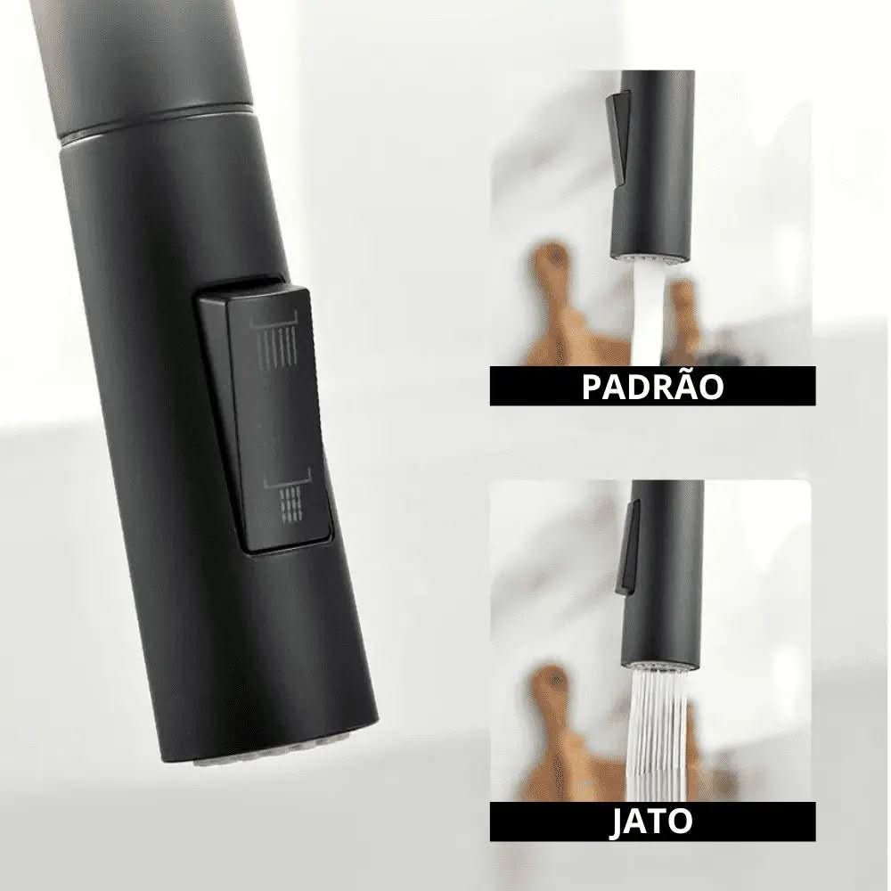 Küchenarmatur – Verona mit ausziehbarer Gourmet-Dusche – Morada Serena