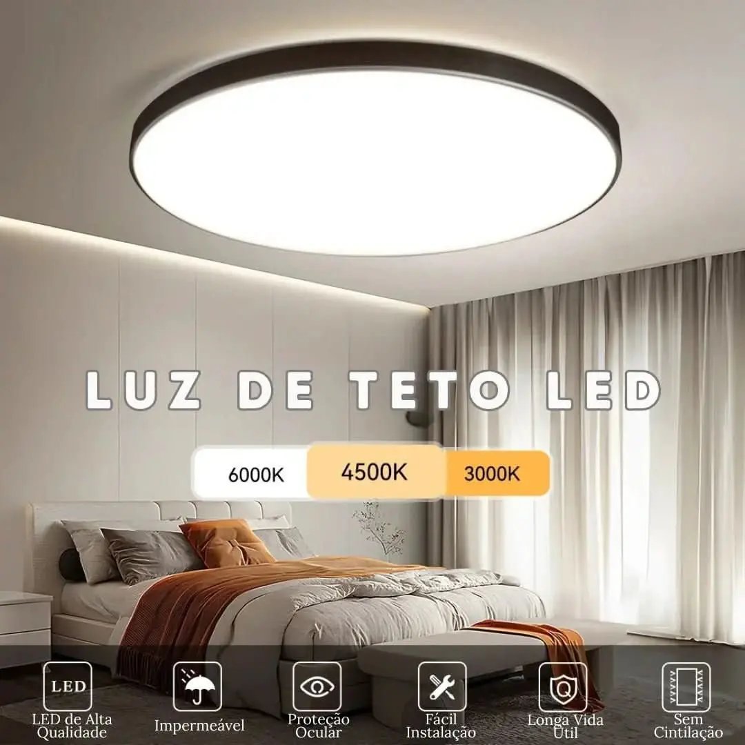 Plafon Led Overlay Moderne runde Deckenleuchte | Morada Serena - Morada Serena