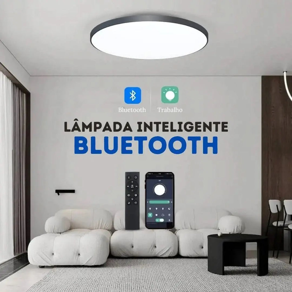 Plafon Led Overlay Moderne runde Deckenleuchte mit Steuerung | Morada Serena - Morada Serena