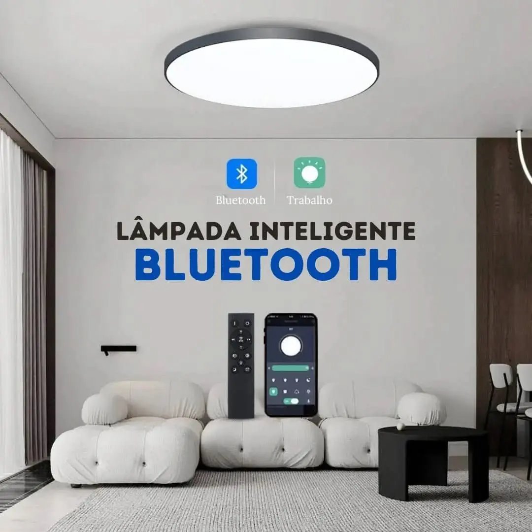 Plafon Led Overlay Moderne runde Deckenleuchte mit Steuerung | Morada Serena - Morada Serena