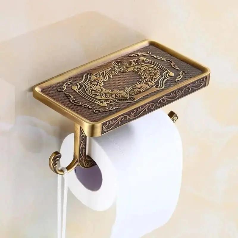 Goldfarbener Wand-Toilettenpapierhalter – Eleganz und Funktionalität für Ihr Badezimmer – Mein Shop