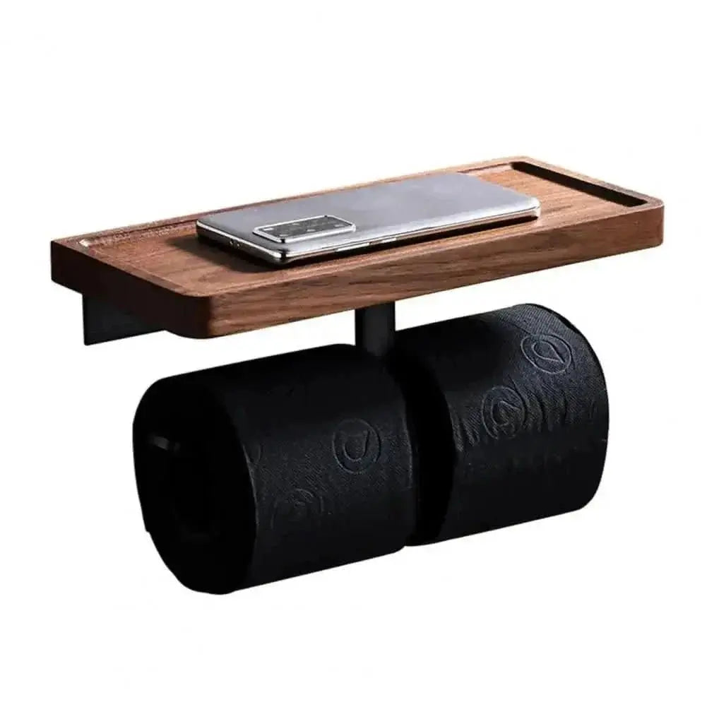 Hochwertiger Toilettenpapierhalter aus Holz – Eleganz und Haltbarkeit für Ihr Badezimmer – Mein Shop