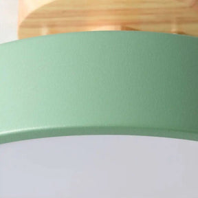 Luminária Led Estilo Nórdico Redondo Plafon de Teto - Ilumine Sua Casa com Design Sofisticado - Minha loja