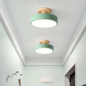 Luminária Led Estilo Nórdico Redondo Plafon de Teto - Ilumine Sua Casa com Design Sofisticado - Minha loja